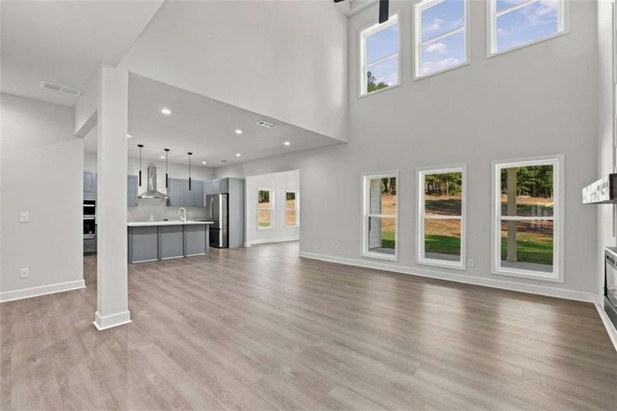 Spacious, unfurnished interior of a new home in , Snellville (Image 37).