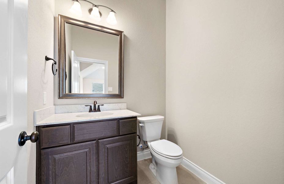 Representative furnished interior of a home built from the 3663AU by Ravenna Homes in Audubon 60′, Magnolia (Image 4).