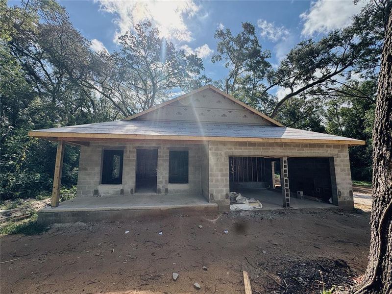 Front exterior of a new home in , Brooksville, FL, highlighting curb appeal (Image 5).