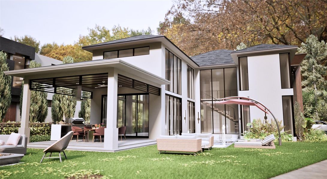 Exterior details and patio area of a home in , Fort Lauderdale (Image 8). Exterior details and patio area of a home in , Fort Lauderdale (Image 8).