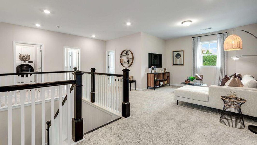 Furnished interior view inside a new home in Stratford Hills, Ball Ground (Image 24).