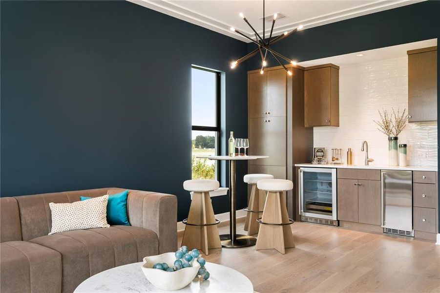 Furnished interior view inside a new home in , Odessa (Image 49).