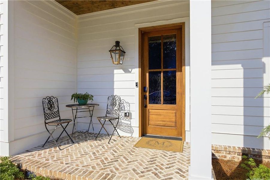 Exterior details and patio area of a home in , Sugar Hill (Image 4).