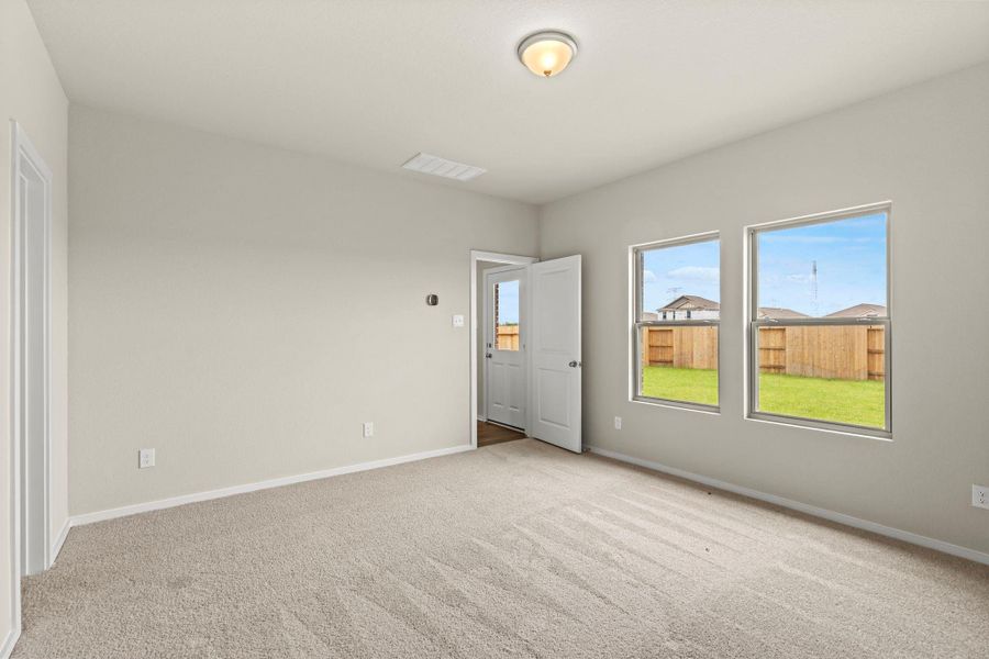 Spacious, unfurnished interior of a new home in Windrose Green, Angleton (Image 17). Spacious, unfurnished interior of a new home in Windrose Green, Angleton (Image 17).