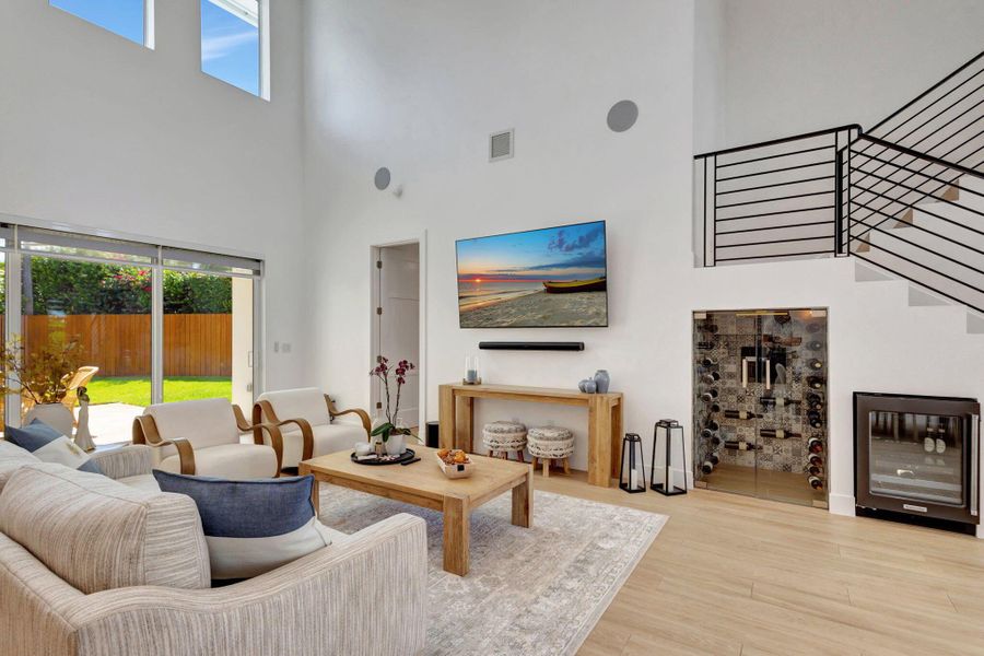 Furnished interior view inside a new home in , North Palm Beach (Image 79). Furnished interior view inside a new home in , North Palm Beach (Image 79).