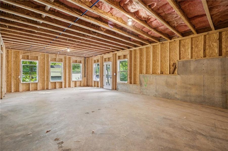 In-progress construction of a new home in , Roswell, GA (Image 33). In-progress construction of a new home in , Roswell, GA (Image 33).