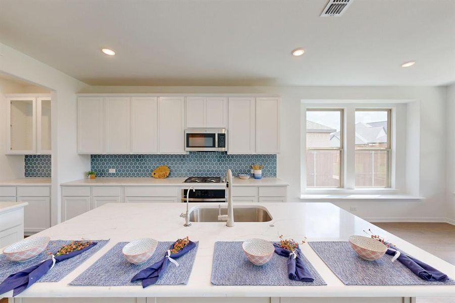 Furnished interior view inside a new home in Aster Park, McKinney (Image 7).