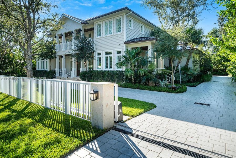 Exterior details and patio area of a home in , Pinecrest (Image 23). Exterior details and patio area of a home in , Pinecrest (Image 23).