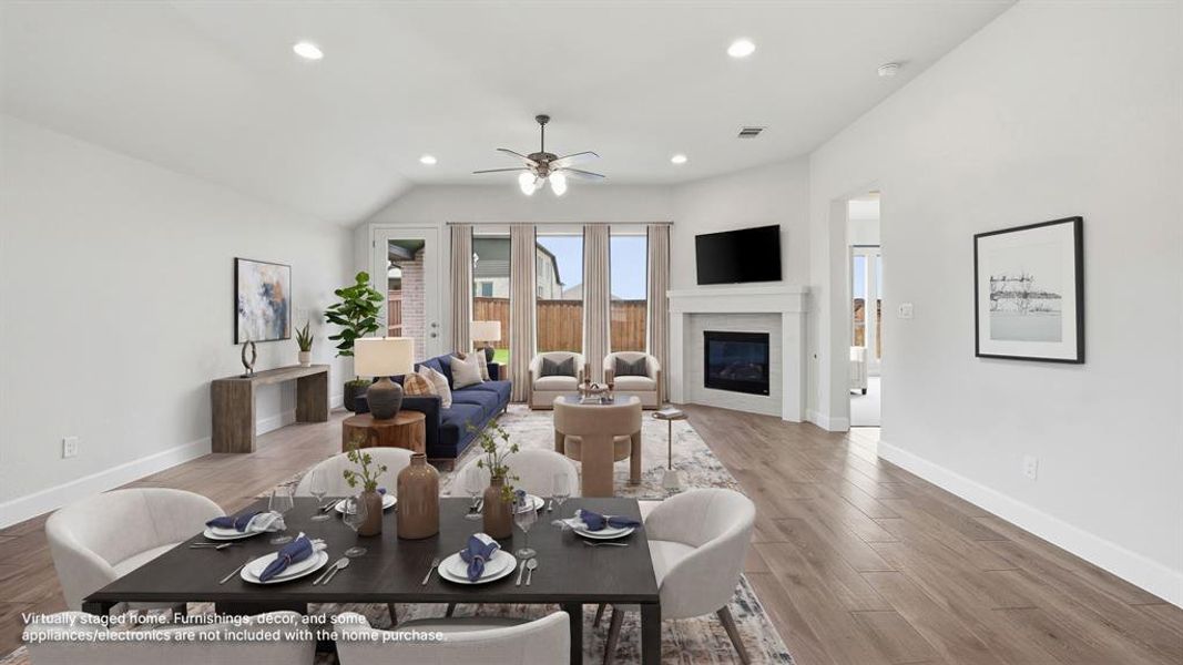 Furnished interior view inside a new home in Meraki, Forney (Image 6).