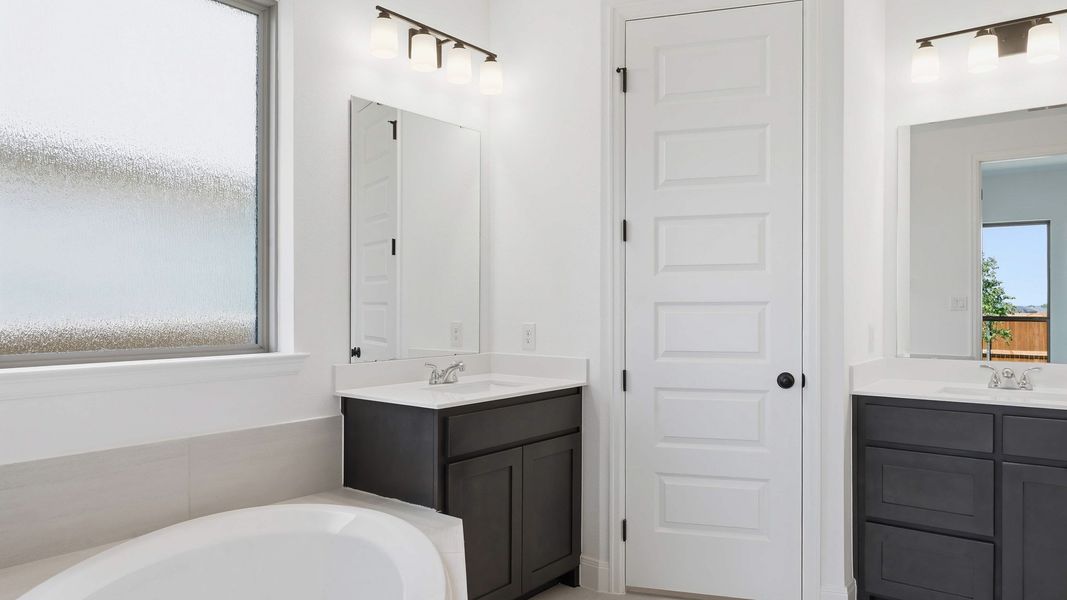 Furnished interior view inside a new home in Devonshire, Forney (Image 14).
