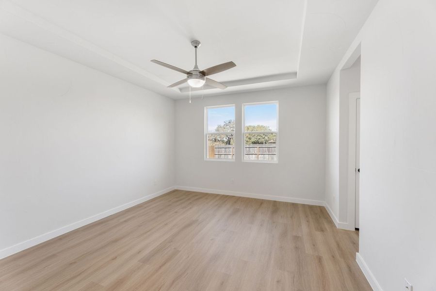 Representative unfurnished interior of a home built from the Colorado by Hakes Brothers in Veranda Designer, San Antonio (Image 18).