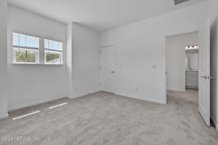 Spacious, unfurnished interior of a new home in TrailMark, St. Augustine (Image 36). Spacious, unfurnished interior of a new home in TrailMark, St. Augustine (Image 36).