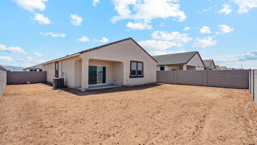 Exterior details and patio area of a home in Sorrento, Maricopa (Image 3).