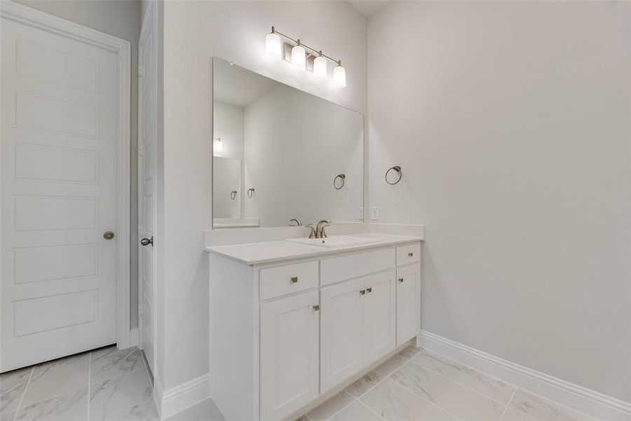 Furnished interior view inside a new home in Bayside, Rowlett (Image 11).