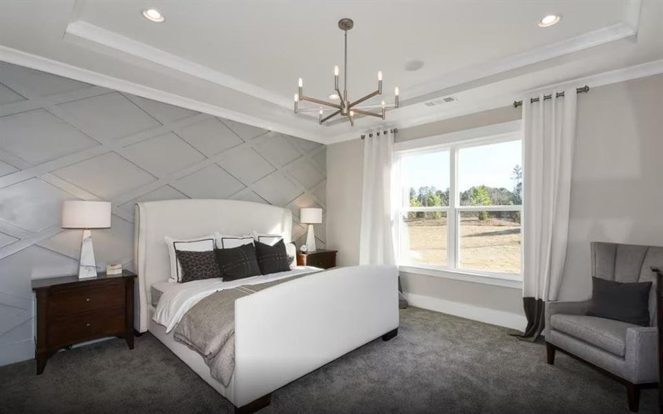 Furnished interior view inside a new home in , Cumming (Image 7). Furnished interior view inside a new home in , Cumming (Image 7).