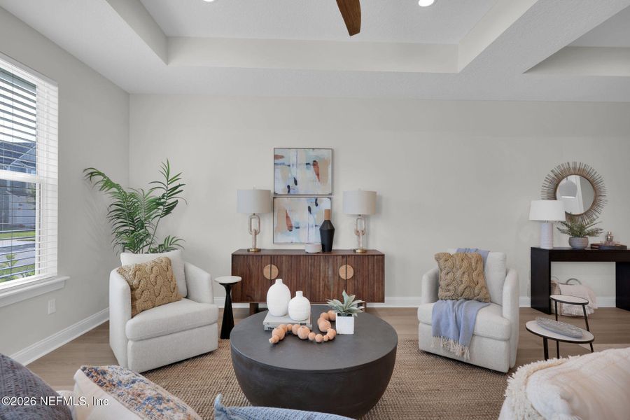 Furnished interior view inside a new home in , Ponte Vedra (Image 6). Furnished interior view inside a new home in , Ponte Vedra (Image 6).