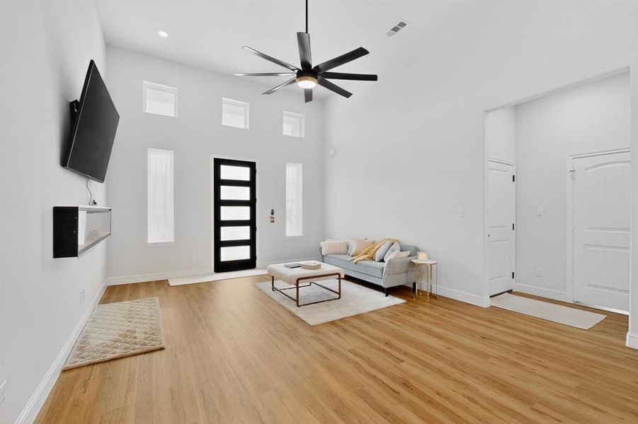 Furnished interior view inside a new home in , Granbury (Image 5).