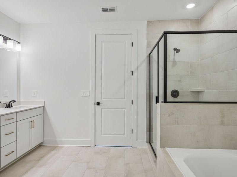 Furnished interior view inside a new home in Station Hill - Estate Series, Franklin (Image 5).