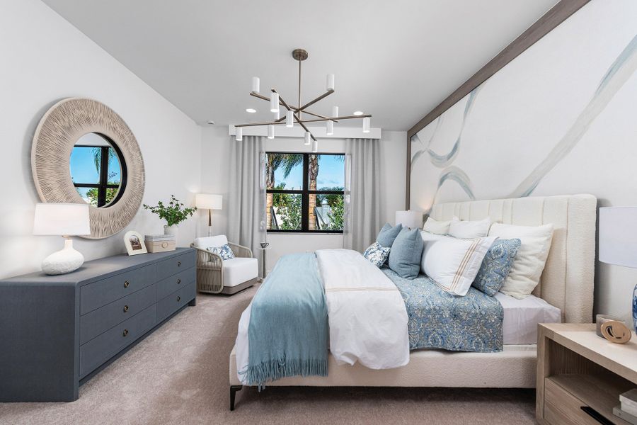 Representative furnished interior of a home built from the Tortuga by GL Homes in Valencia Harbor (55+), Fort Myers (Image 8).