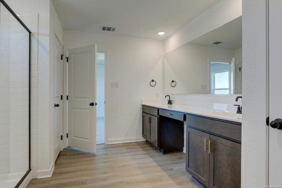 Furnished interior view inside a new home in The Wilder, Adkins (Image 8).