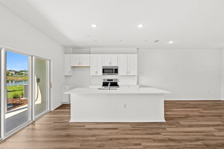 Furnished interior view inside a new home in Shenandoah Reserve, Orlando (Image 8).