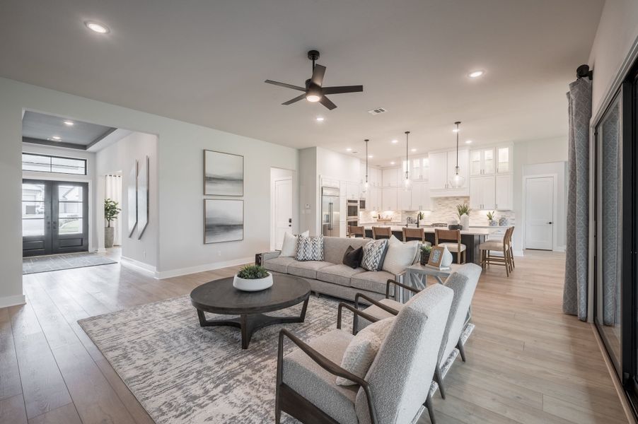 Image 29 representing the Meritage by Tri Pointe Homes in Legacy Grove, Montgomery, TX.