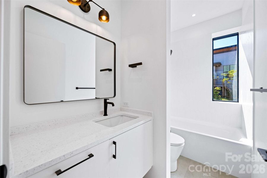 Furnished interior view inside a new home in , Asheville (Image 31).