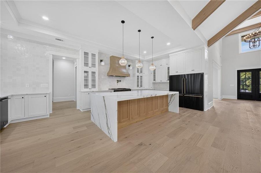 Furnished interior view inside a new home in , Monroe (Image 9).