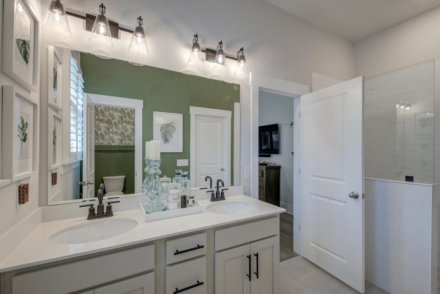 Furnished interior view inside a new home in Midtown at Nexton, Summerville (Image 14).
