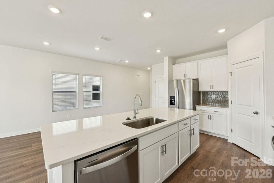 Furnished interior view inside a new home in Galloway Ridge, Charlotte (Image 10).