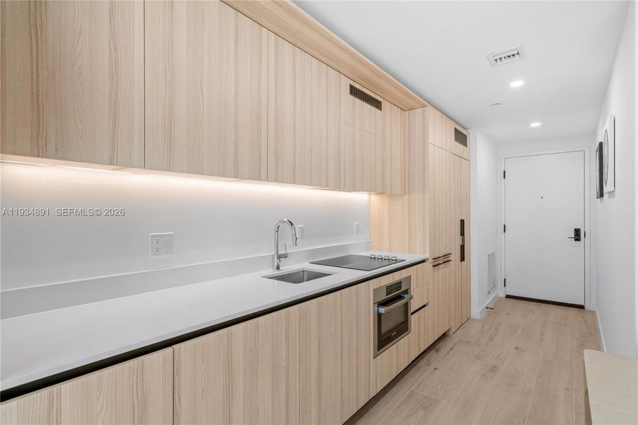 Furnished interior view inside a new home in , Miami (Image 4). Furnished interior view inside a new home in , Miami (Image 4).