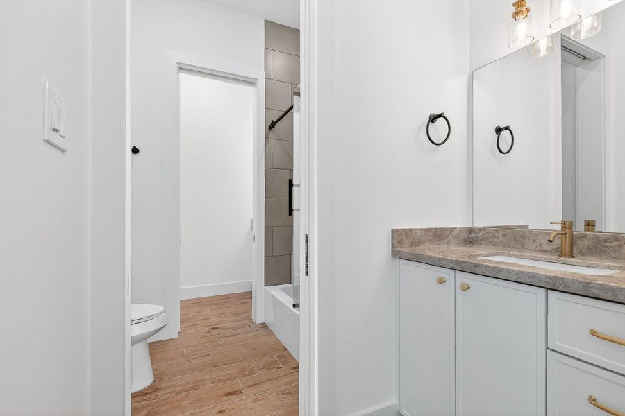 Furnished interior view inside a new home in , Splendora (Image 10).