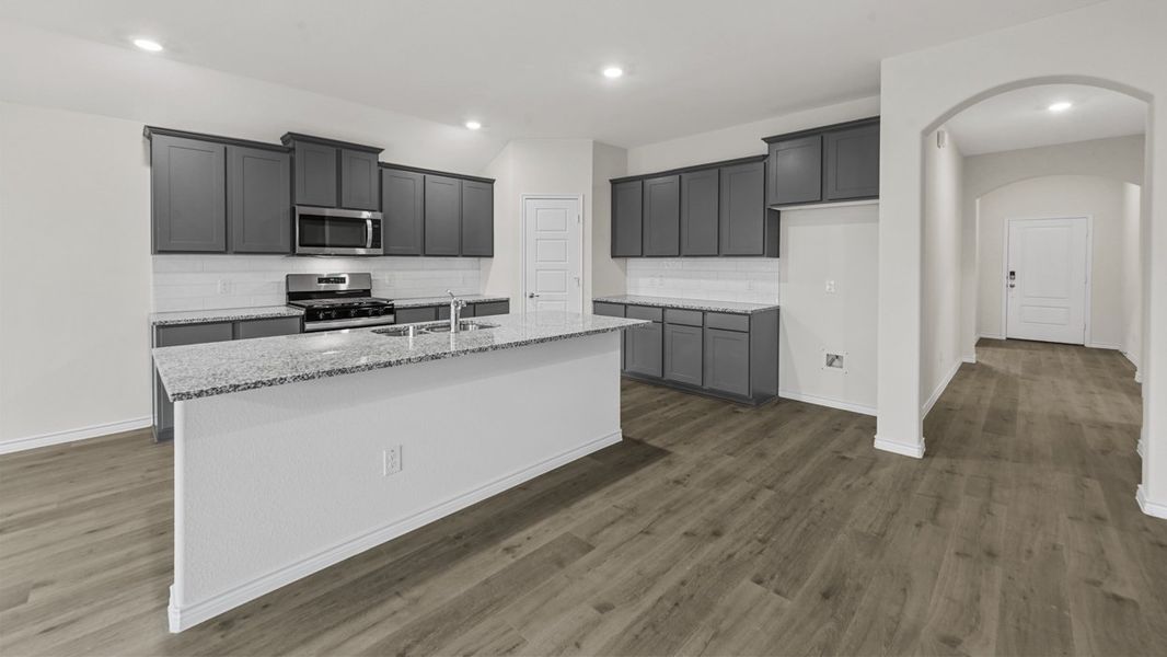 Furnished interior view inside a new home in Elevon, Lavon (Image 12).