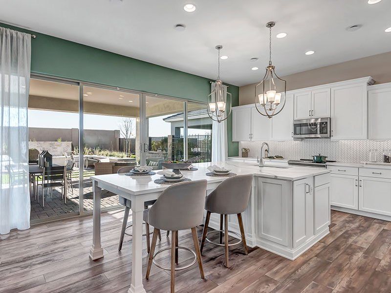 Furnished interior view inside a new home in Black Rock at Verrado, Litchfield Park (Image 23). Furnished interior view inside a new home in Black Rock at Verrado, Litchfield Park (Image 23).