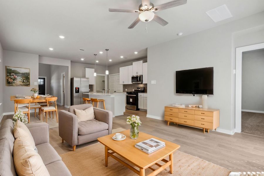 Photo is not of the actual home but is an inspirational photo of builder’s model home and may depict options, furnishings, and/or decorator features that are not included. Photo is not of the actual home but is an inspirational photo of builder’s model home and may depict options, furnishings, and/or decorator features that are not included.