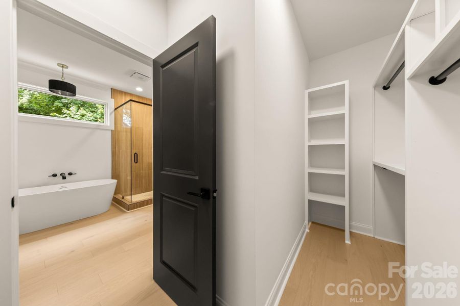 Furnished interior view inside a new home in , Charlotte (Image 36).