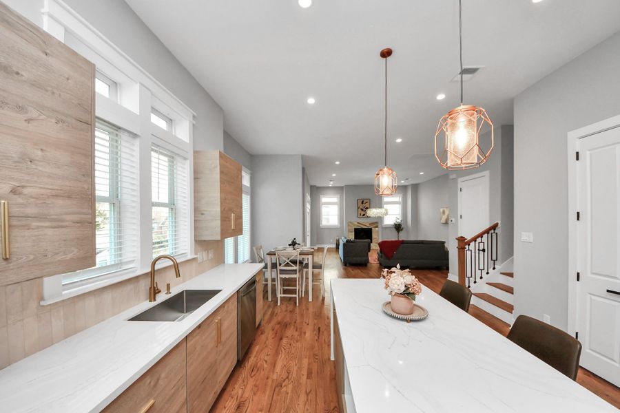 Furnished interior view inside a new home in , Houston (Image 7). Furnished interior view inside a new home in , Houston (Image 7).