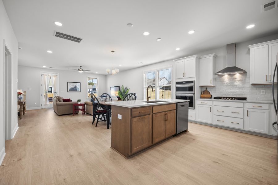 Furnished interior view inside a new home in High Point at Foxbank, Moncks Corner (Image 27).