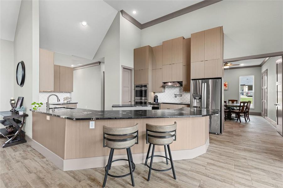 Furnished interior view inside a new home in , Celina (Image 27). Furnished interior view inside a new home in , Celina (Image 27).