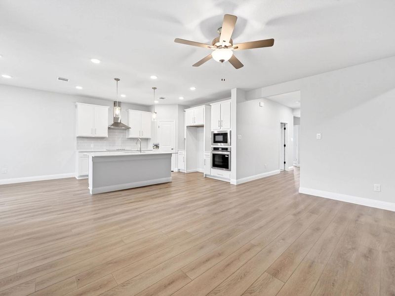 Representative unfurnished interior of a home built from the The Redbud A by Davidson Homes LLC in Meadow Ridge Estates, Josephine (Image 19). Representative unfurnished interior of a home built from the The Redbud A by Davidson Homes LLC in Meadow Ridge Estates, Josephine (Image 19).