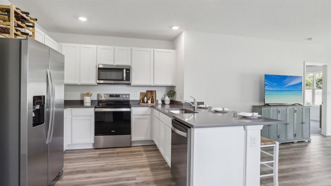 Furnished interior view inside a new home in , Zephyrhills (Image 23).
