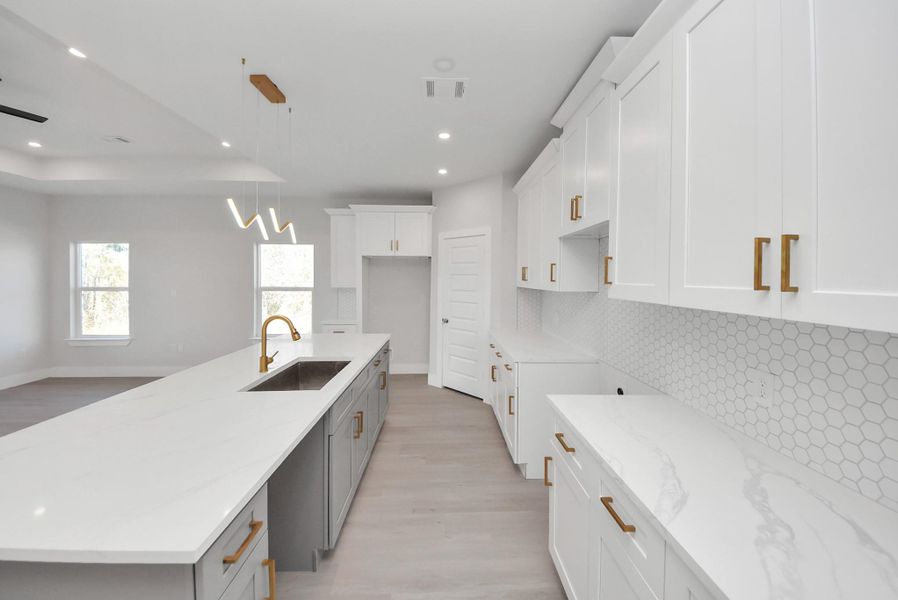 Furnished interior view inside a new home in , Cleveland (Image 5).