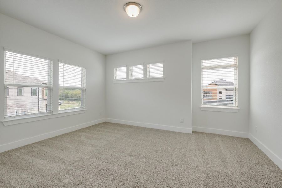 Spacious, unfurnished interior of a new home in Crown Ridge Manor, San Antonio (Image 22). Spacious, unfurnished interior of a new home in Crown Ridge Manor, San Antonio (Image 22).