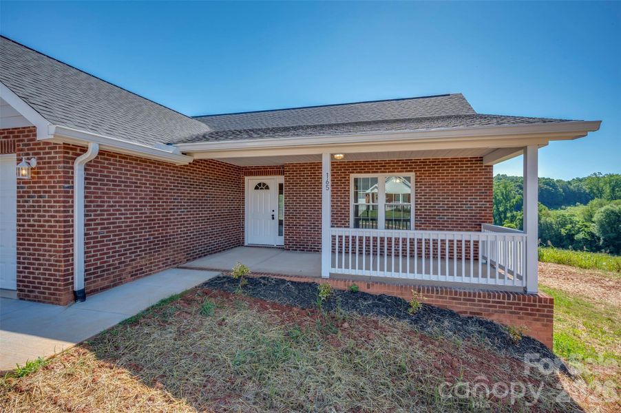 Exterior details and patio area of a home in , Spindale (Image 19).