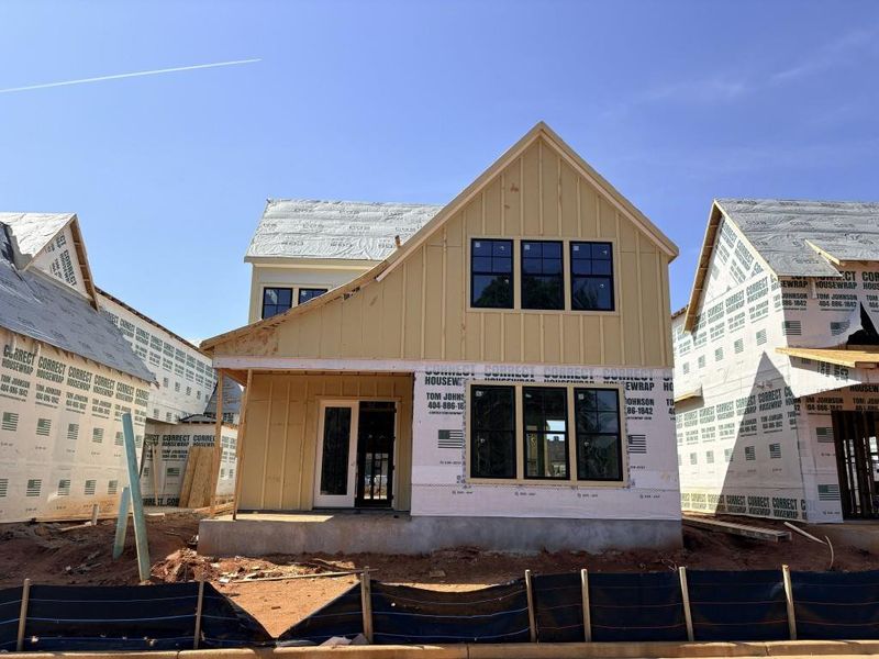 In-progress construction of a new home in , Watkinsville, GA (Image 3).