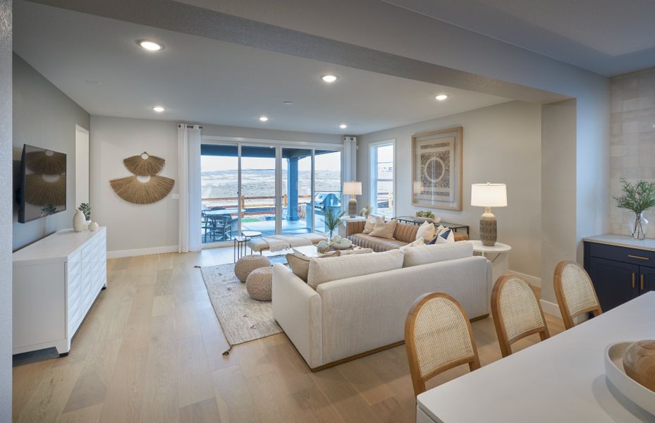 Furnished interior view inside a new home in Independence, Elizabeth (Image 9).