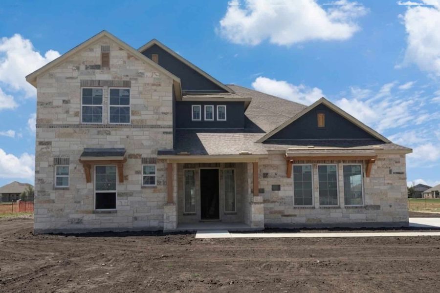In-progress construction of a new home in Ridge Park Estates, Royse City, TX (Image 5).