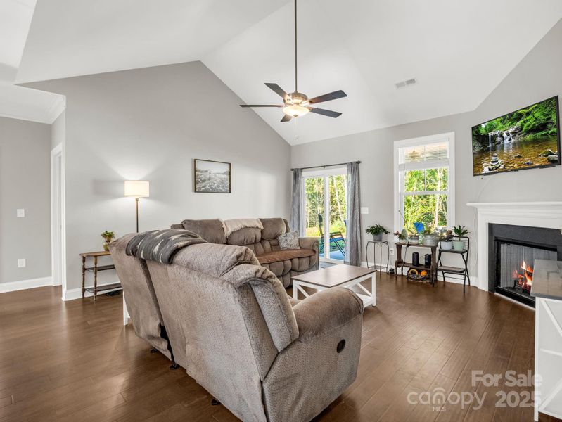 Furnished interior view inside a new home in , Gaffney (Image 29).