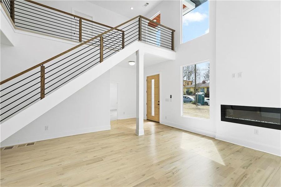 Spacious, unfurnished interior of a new home in , Atlanta (Image 18). Spacious, unfurnished interior of a new home in , Atlanta (Image 18).
