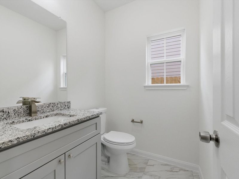 Furnished interior view inside a new home in , Houston (Image 10).